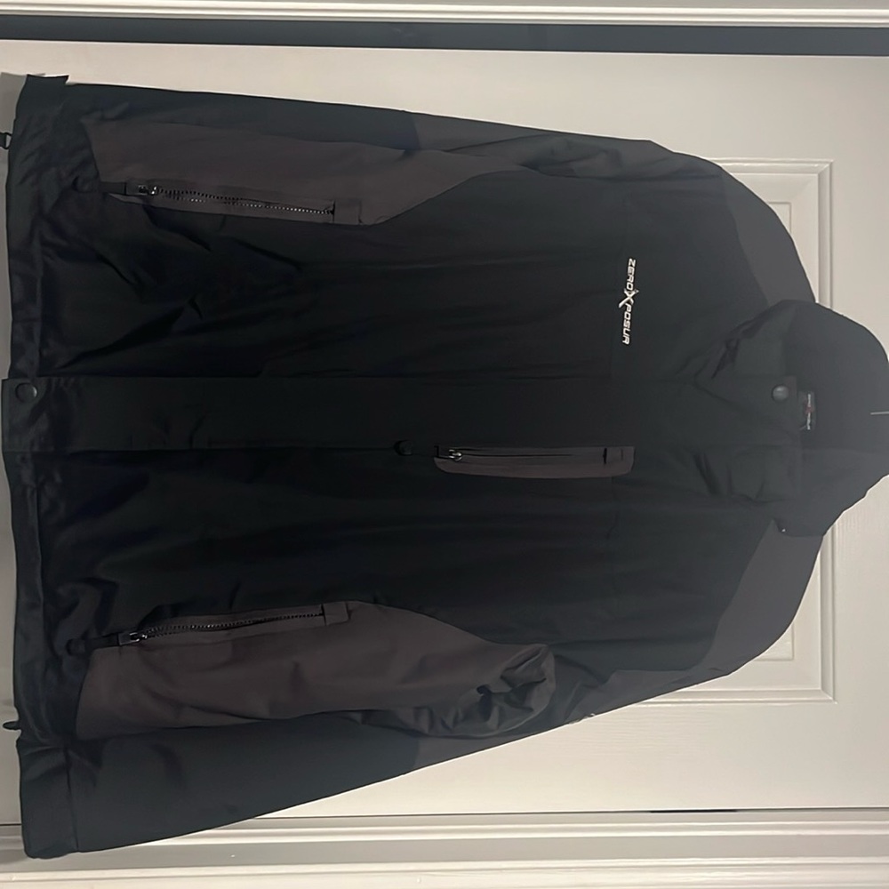 Zero X Posur Lined jacket No hood winter jacket Size M, Black